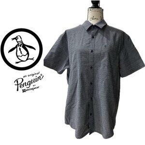PENGUIN ORIGINAL MUNSINGUEAR BUTTON UP SHIRT SLIM SHORT SLEEVE SIZE XLARGE